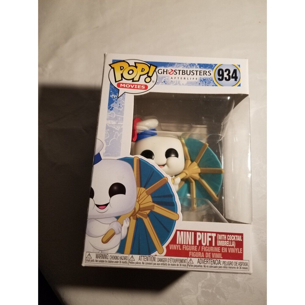 Movies Ghostbusters Afterlife Mini Puft Umbrella #934 - Picture 1 of 6